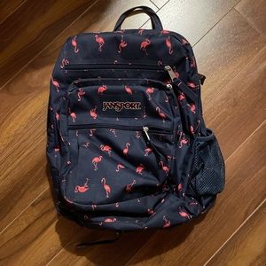 Flamingo jansport backpack